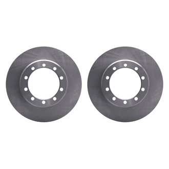 R1 Concepts® - Plain Rear Brake Rotor Set