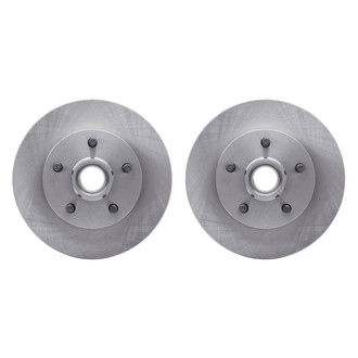 R1 Concepts® - Plain Front Brake Rotor Set
