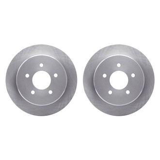 R1 Concepts® - Plain Rear Brake Rotor Set