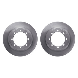 R1 Concepts® - Plain Rear Brake Rotor Set