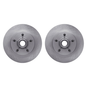 R1 Concepts® - Plain Front Brake Rotor Set