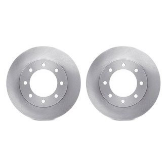 R1 Concepts® - Plain Front Brake Rotor Set
