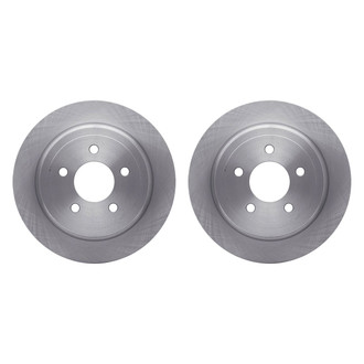 R1 Concepts® - Plain Rear Brake Rotor Set