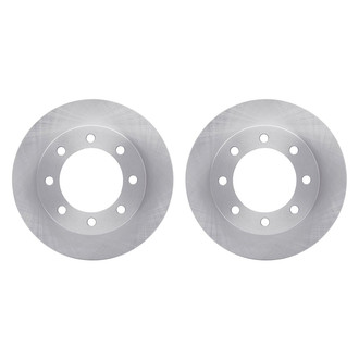 R1 Concepts® - Plain Front Brake Rotor Set