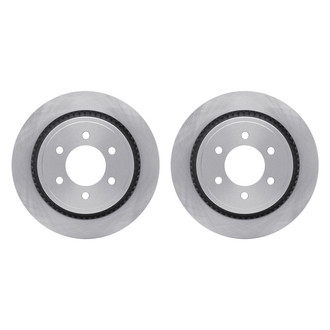 R1 Concepts® - Plain Rear Brake Rotor Set