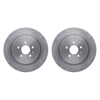 R1 Concepts® - Plain Rear Brake Rotor Set