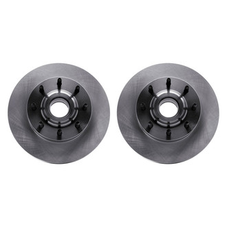 R1 Concepts® - Plain Front Brake Rotor Set