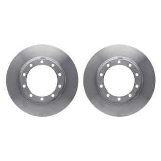 R1 Concepts® - Plain Rear Brake Rotor Set