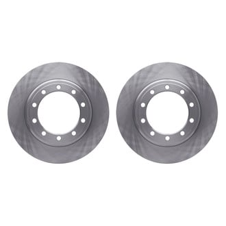R1 Concepts® - Plain Rear Brake Rotor Set