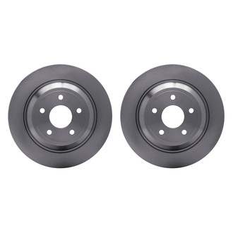 R1 Concepts® - Plain Rear Brake Rotor Set