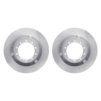 R1 Concepts® - Plain Rear Brake Rotor Set