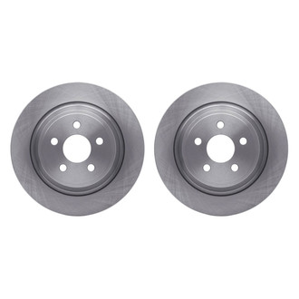 R1 Concepts® - Plain Rear Brake Rotor Set