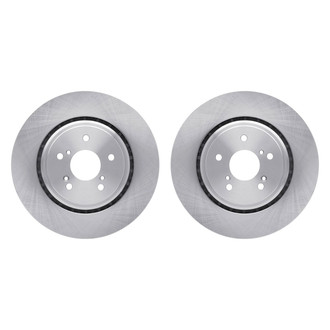 R1 Concepts® - Plain Front Brake Rotor Set