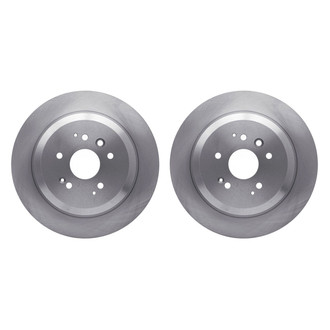 R1 Concepts® - Plain Rear Brake Rotor Set