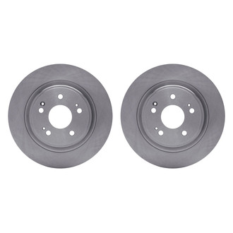 R1 Concepts® - Plain Rear Brake Rotor Set