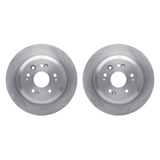R1 Concepts® - Plain Rear Brake Rotor Set