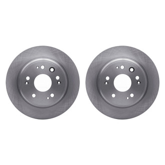R1 Concepts® - Plain Rear Brake Rotor Set