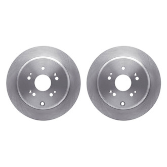 R1 Concepts® - Plain Rear Brake Rotor Set