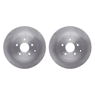 R1 Concepts® - Plain Rear Brake Rotor Set