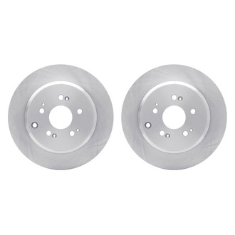R1 Concepts® - Plain Rear Brake Rotor Set