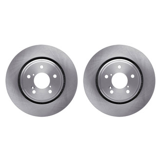 R1 Concepts® - Plain Front Brake Rotor Set