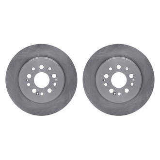 R1 Concepts® - Plain Rear Brake Rotor Set