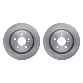 R1 Concepts® - Plain Rear Brake Rotor Set
