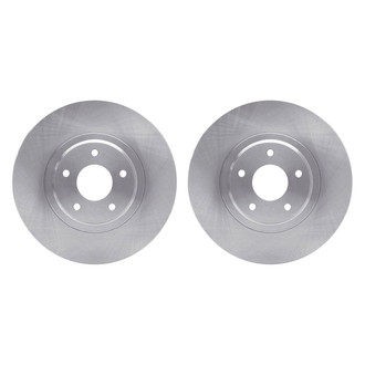 R1 Concepts® - Plain Front Brake Rotor Set