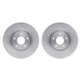 R1 Concepts® - Plain Front Brake Rotor Set