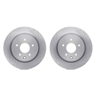 R1 Concepts® - Plain Rear Brake Rotor Set