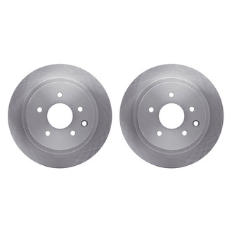 R1 Concepts® - Plain Rear Brake Rotor Set