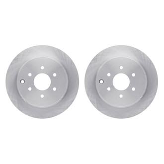 R1 Concepts® - Plain Rear Brake Rotor Set