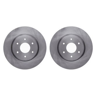 R1 Concepts® - Plain Front Brake Rotor Set