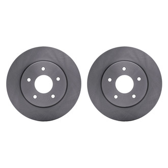 R1 Concepts® - Plain Rear Brake Rotor Set