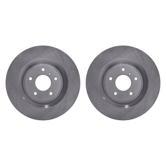 R1 Concepts® - Plain Front Brake Rotor Set