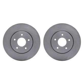 R1 Concepts® - Plain Rear Brake Rotor Set