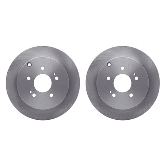 R1 Concepts® - Plain Rear Brake Rotor Set