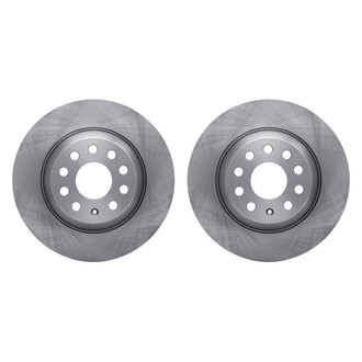 R1 Concepts® - Plain Rear Brake Rotor Set
