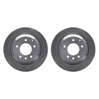R1 Concepts® - Plain Rear Brake Rotor Set