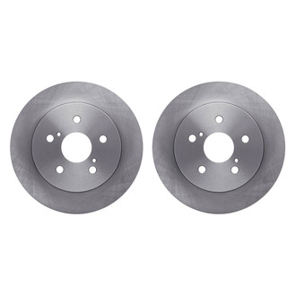 R1 Concepts® - Plain Rear Brake Rotor Set