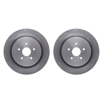 R1 Concepts® - Plain Rear Brake Rotor Set