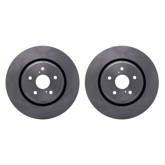R1 Concepts® - Plain Front Brake Rotor Set