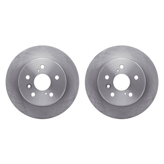 R1 Concepts® - Plain Rear Brake Rotor Set