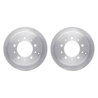 R1 Concepts® - Plain Rear Brake Rotor Set