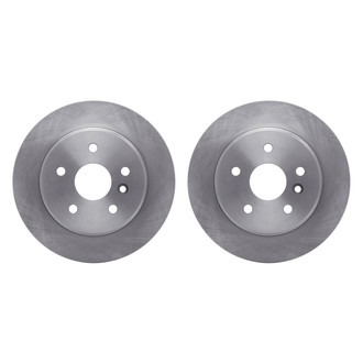 R1 Concepts® - Plain Rear Brake Rotor Set