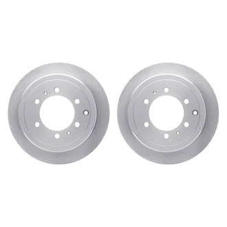 R1 Concepts® - Plain Rear Brake Rotor Set