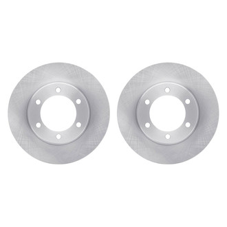 R1 Concepts® - Plain Front Brake Rotor Set