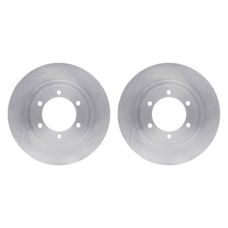 R1 Concepts® - Plain Front Brake Rotor Set