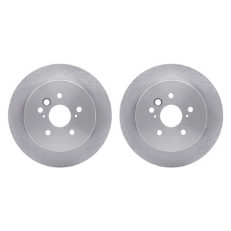 R1 Concepts® - Plain Rear Brake Rotor Set