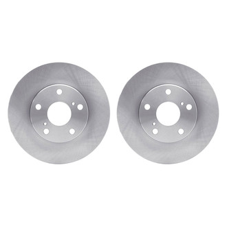 R1 Concepts® - Plain Front Brake Rotor Set